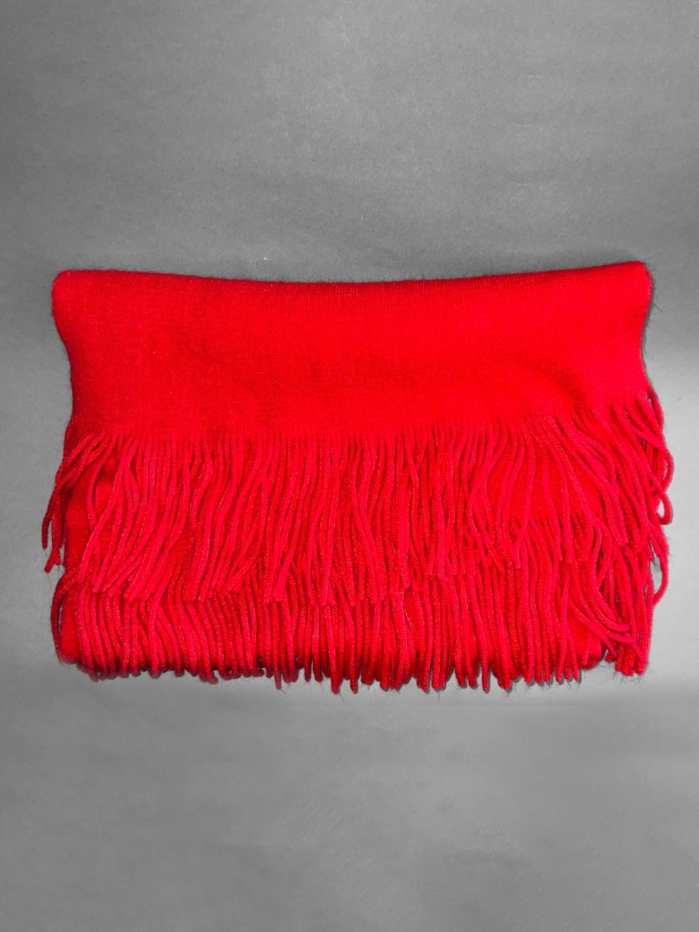 Oversized Red Scarf